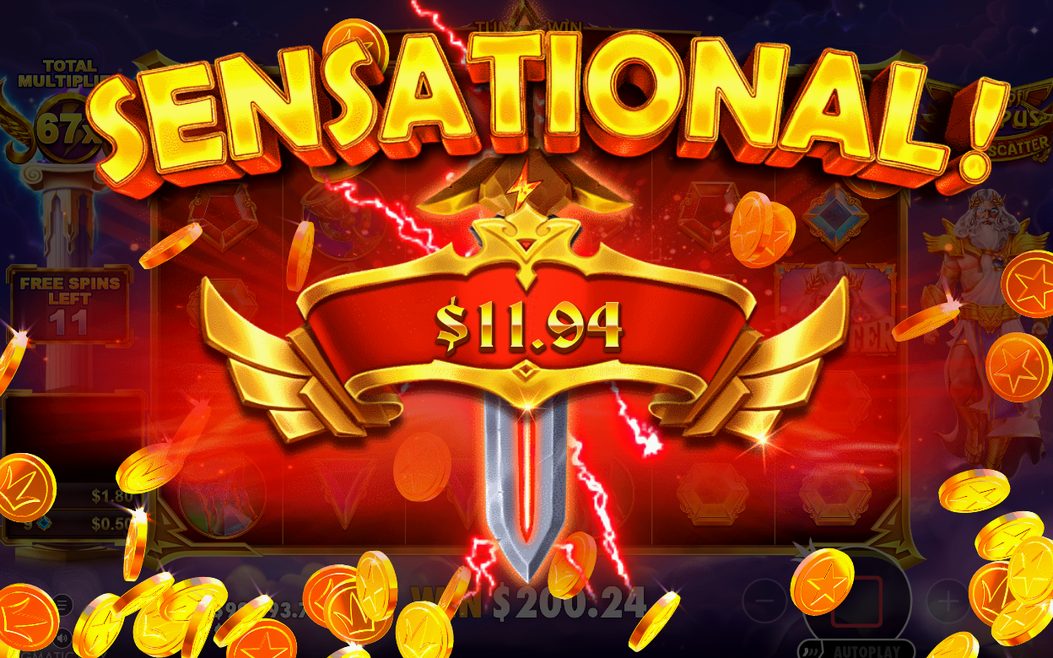 Free spins-läget med 15 free spins i rundan